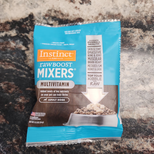 Instinct Raw Boost Mixers, Multi-Vitamin, 14g (Free Sample)