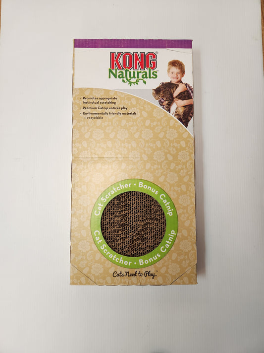 Kong Naturals Double Grattoir Avec Herbe À Chat