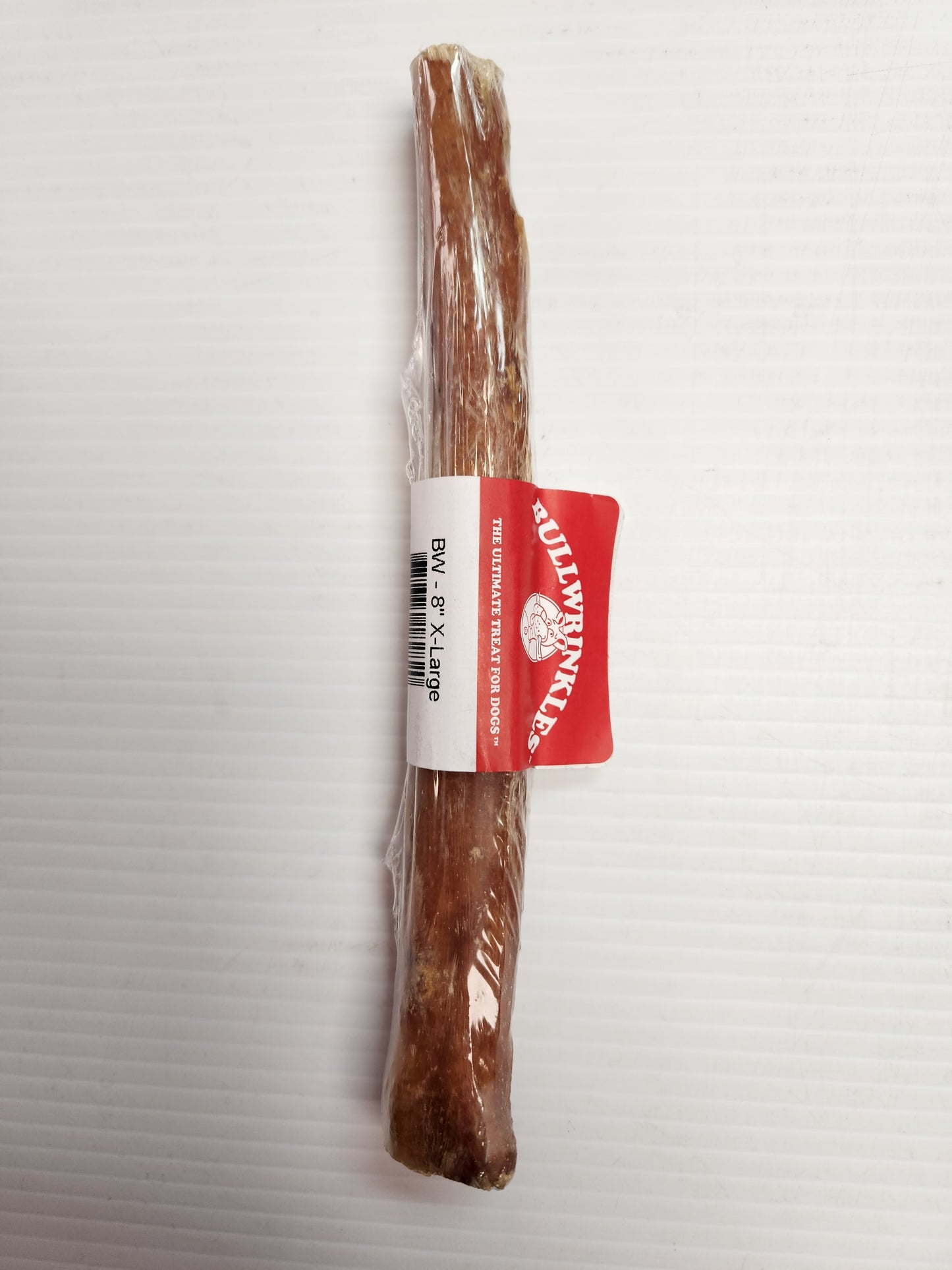 Bullwrinkles XLarge Bully Stick Natural Dog Chew 8"