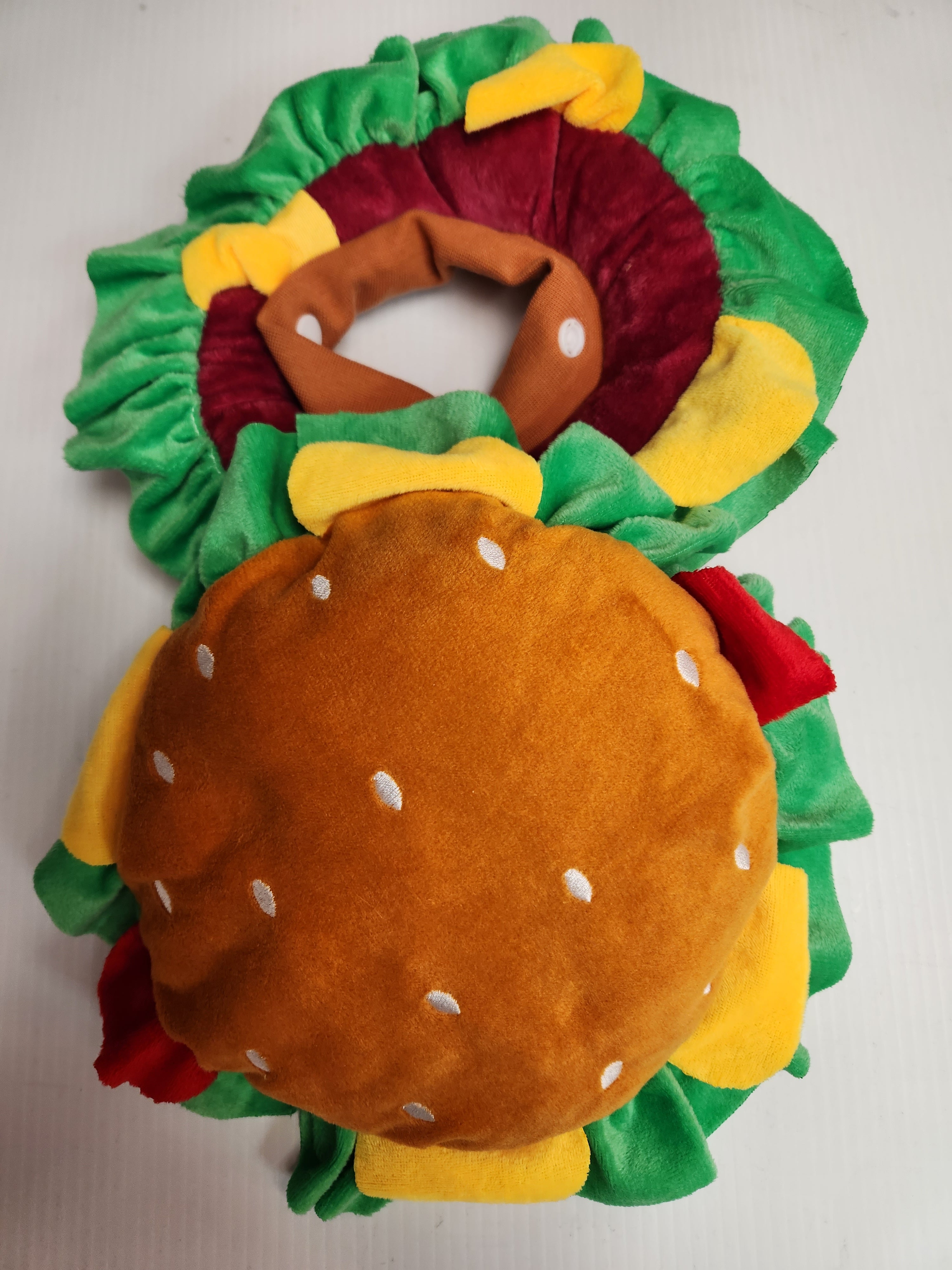 Halloween Hamburger Costume 2 PC Small