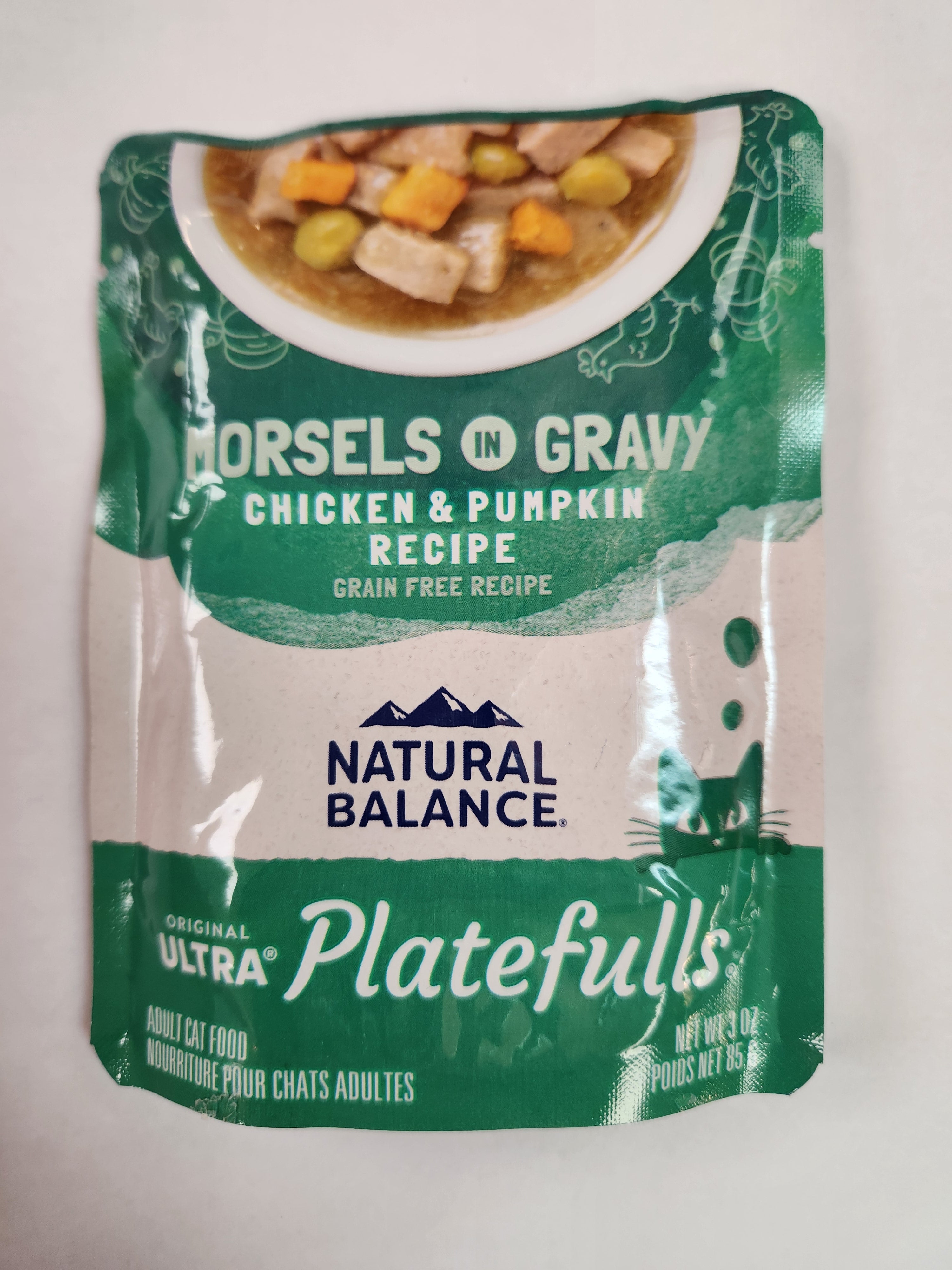 Natural Balance Platefulls® Chicken & Pumpkin Formula in Gravy