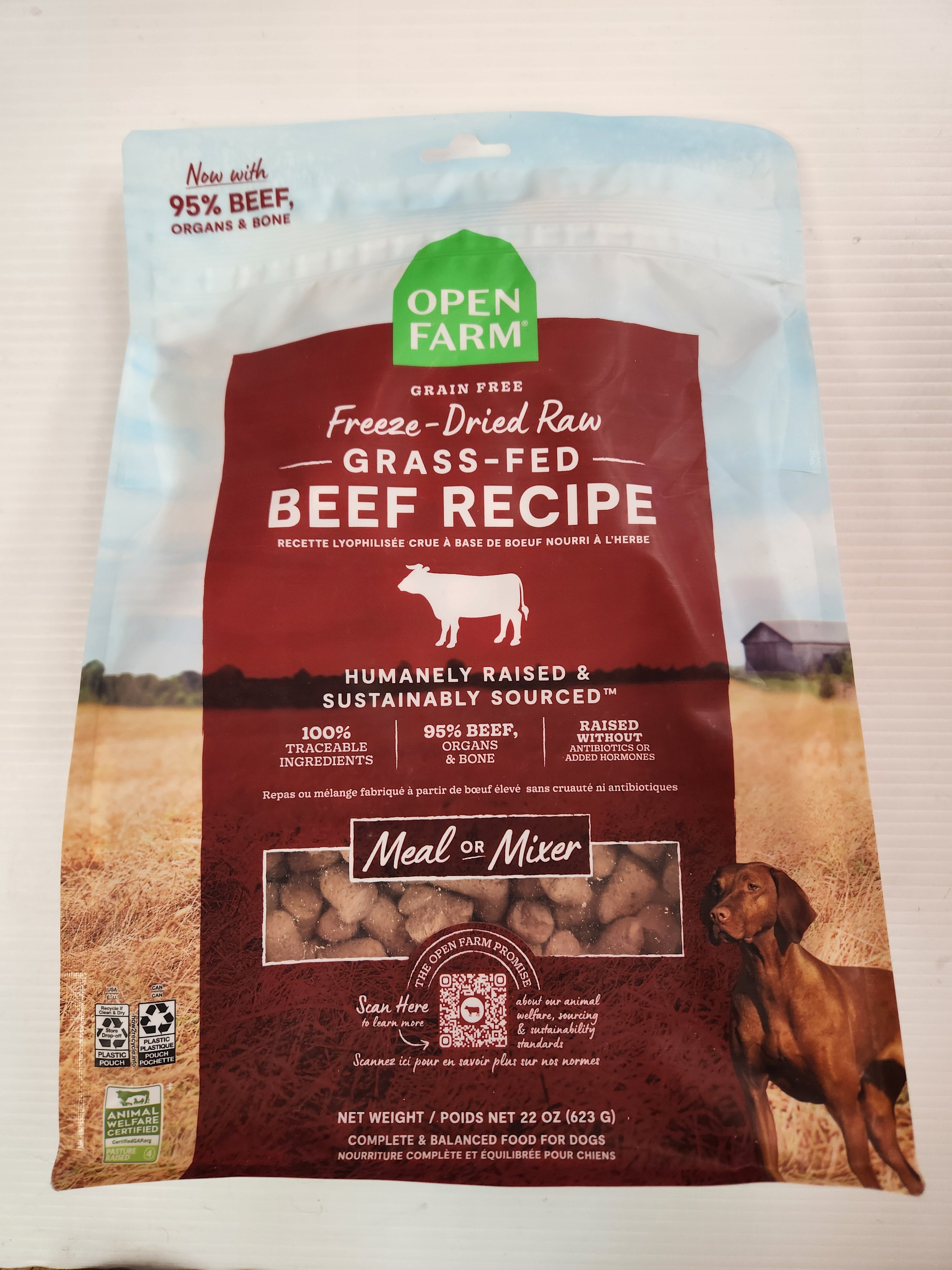 Open Farm Freeze Dried Raw Surf Turf Recipe 623g