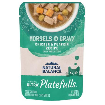 Natural Balance Platefulls® Chicken & Pumpkin Formula in Gravy