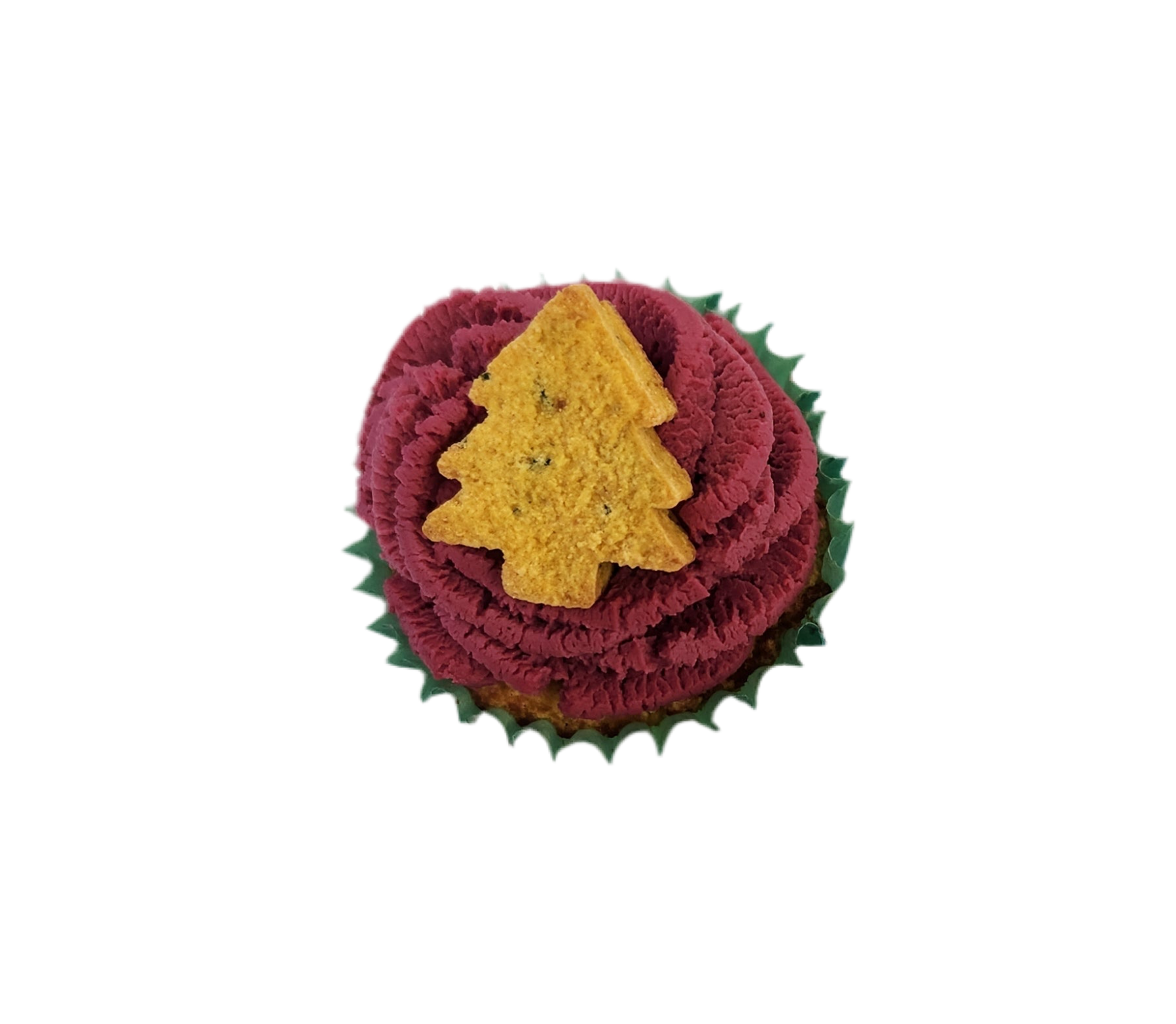 Beg Holistic Holiday PupCakes Turkey Ginger Bread Tree         1 1/2"