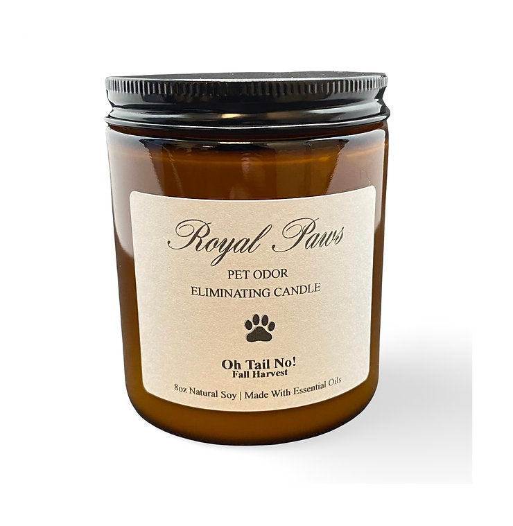 Royal Paws Pet Odor Eliminating Soy Candle, 8oz