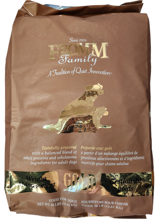 Fromm Gold Weight Management Food for Dogs 30lb