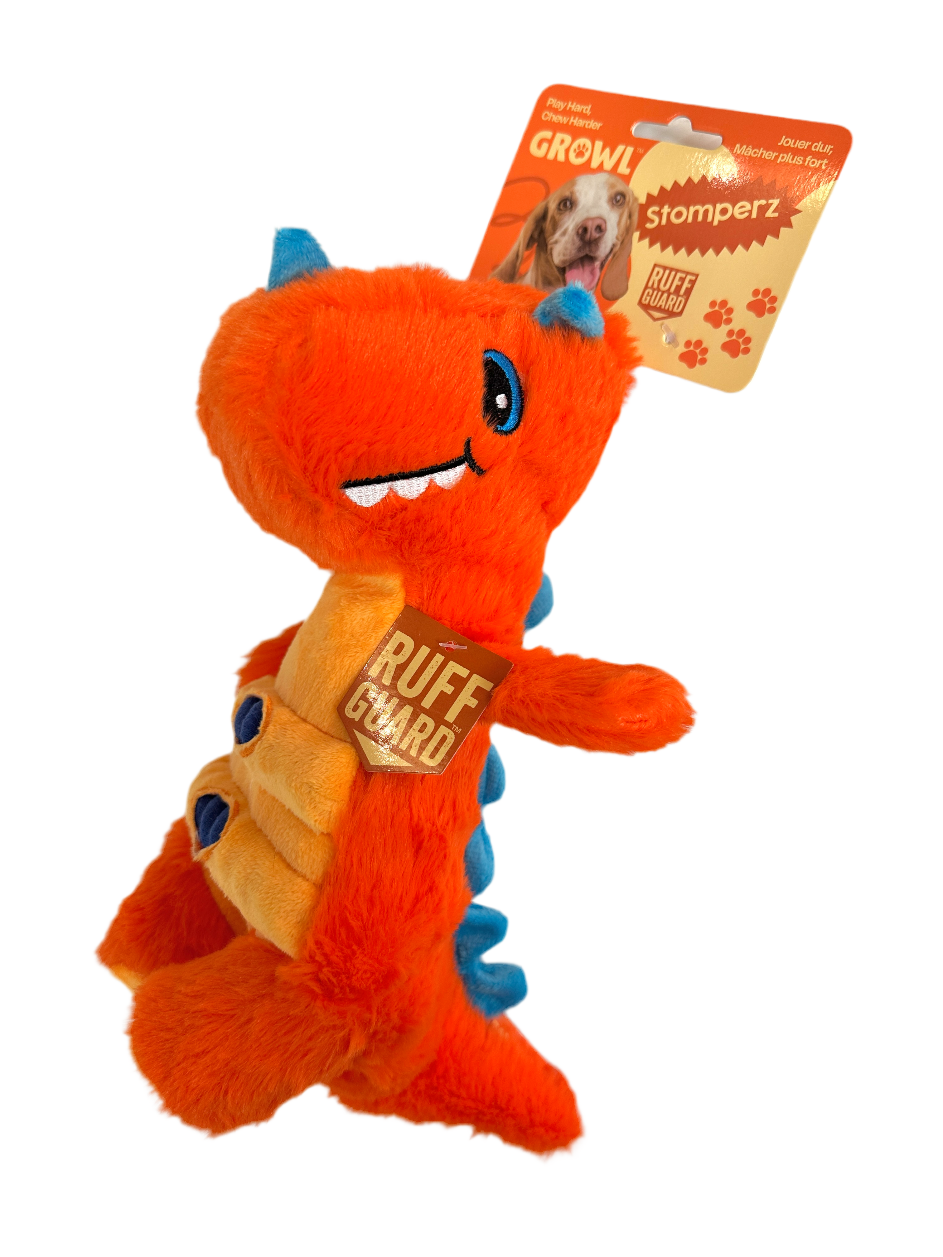 GROWL RUFF GUARD Stomperz Dino Dog Toy