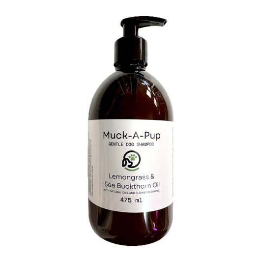 Muck-A-Pup Lemongrass & Sea Buckthorn Oil Dog Shampoo, 475ml