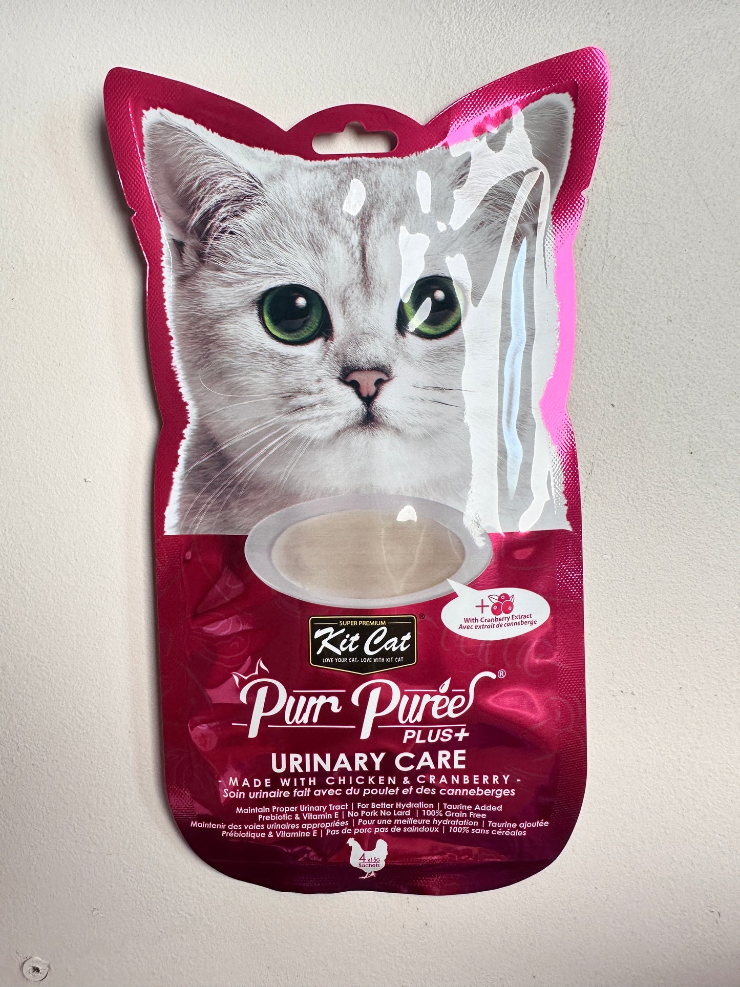 Kit Cat Pur Purèe 4 pack, 15g