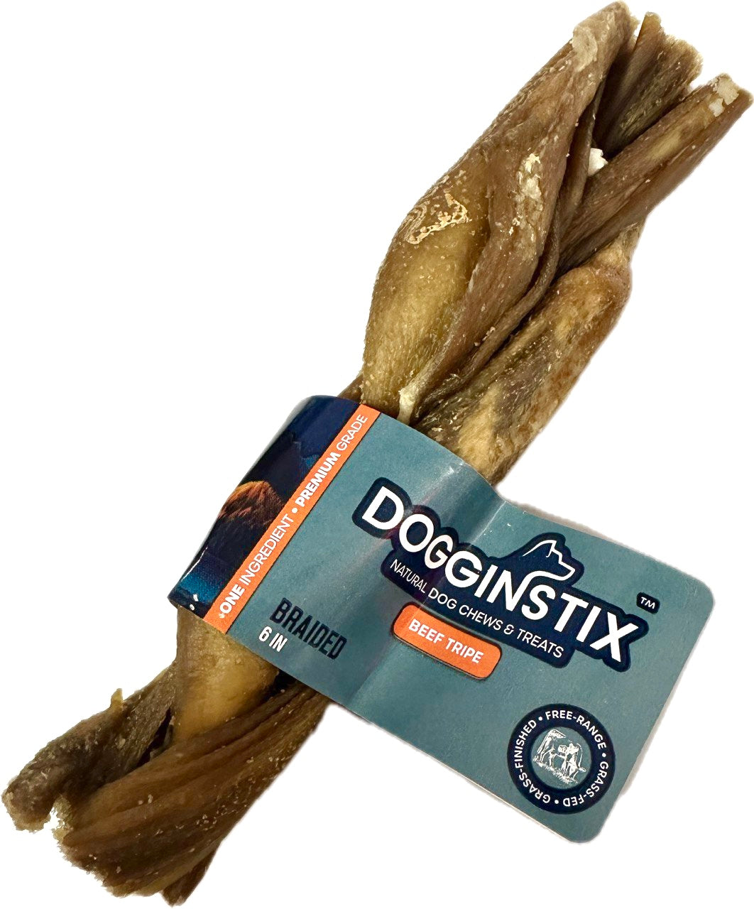 Dogginstix Braided Beef Tripe Sticks