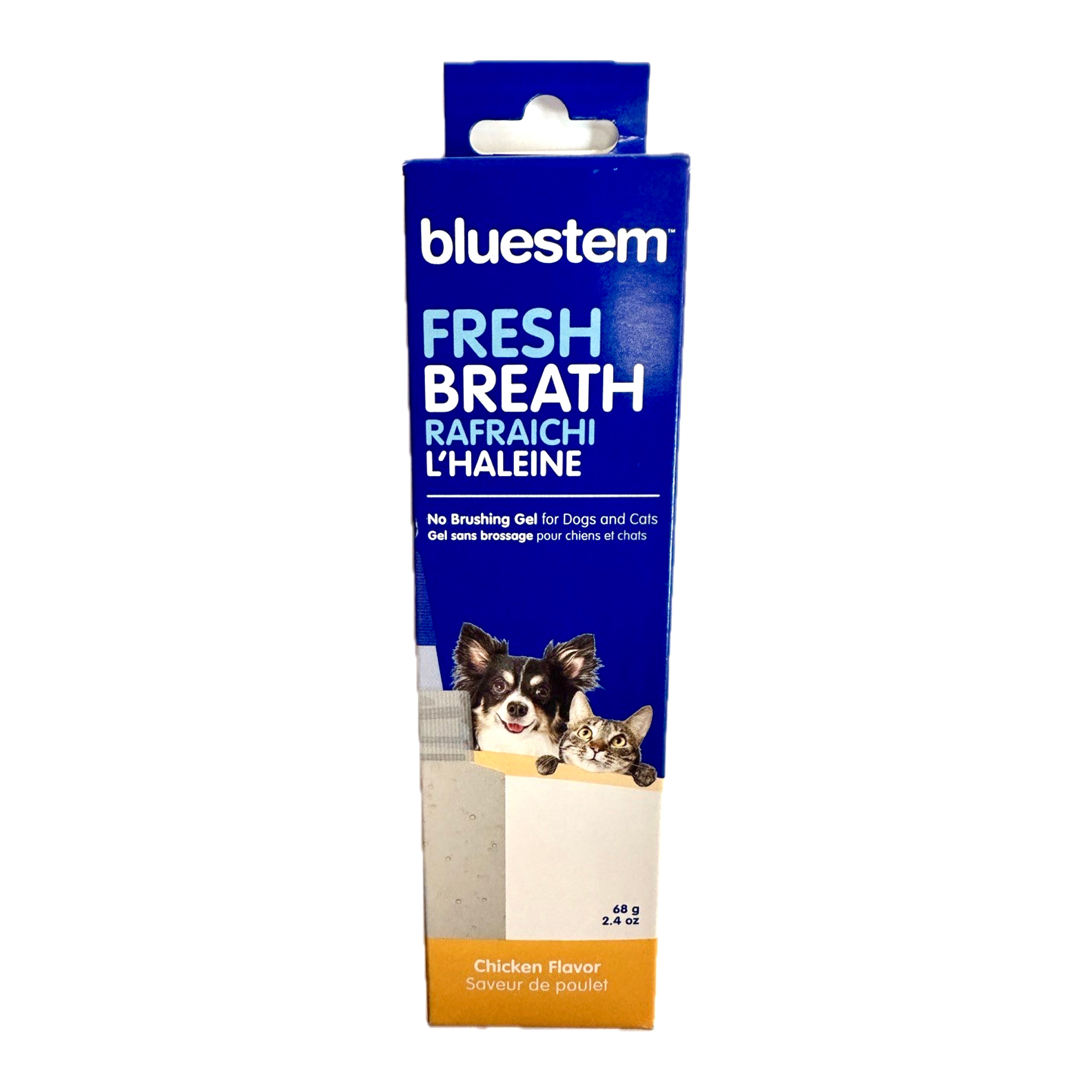 Bluestem Fresh Breath No Brushing Gel, 2.4oz