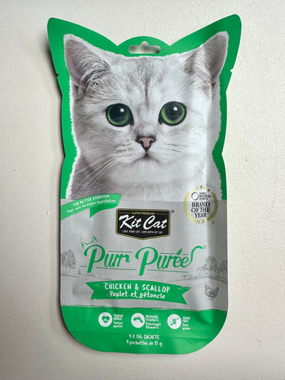 Kit Cat Pur Purèe 4 pack, 15g