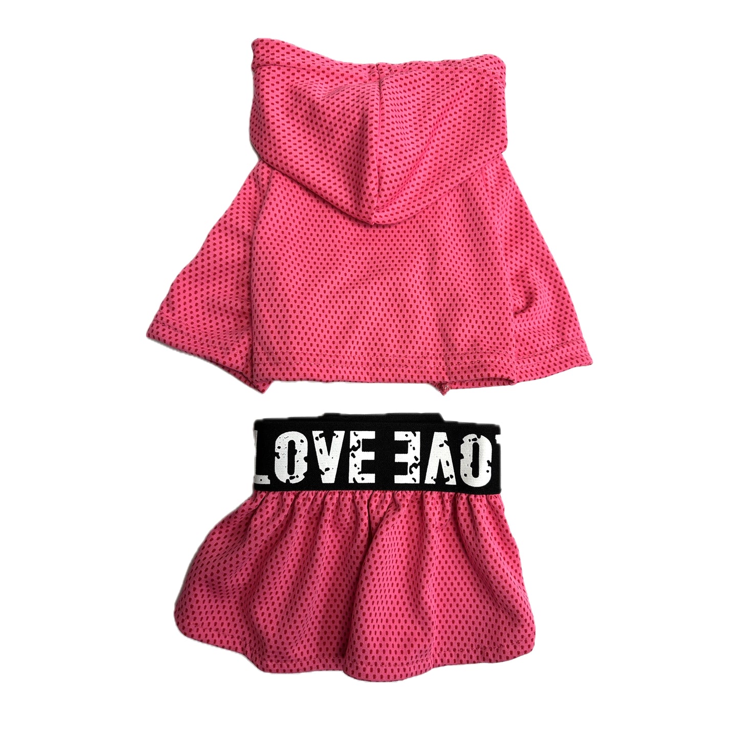 2pc Pink Sporty Dress 12"