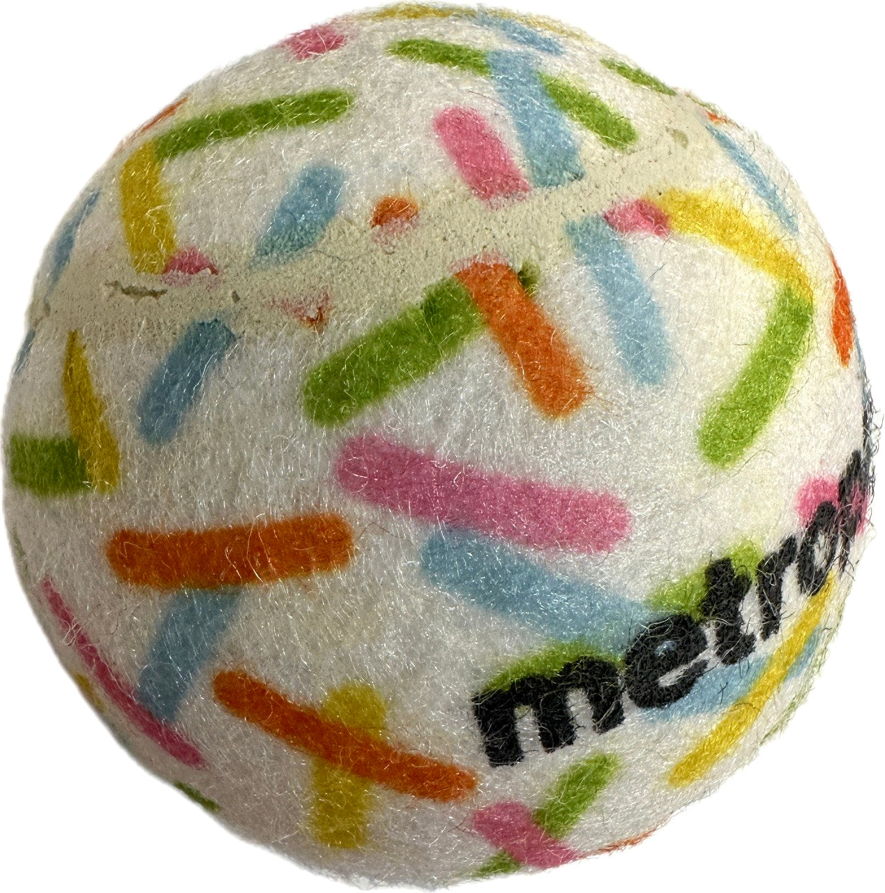 MetroPaws Squeek Tennis Balls, Medium