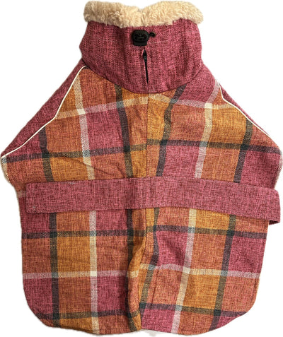 Manteau d'hiver de style couverture