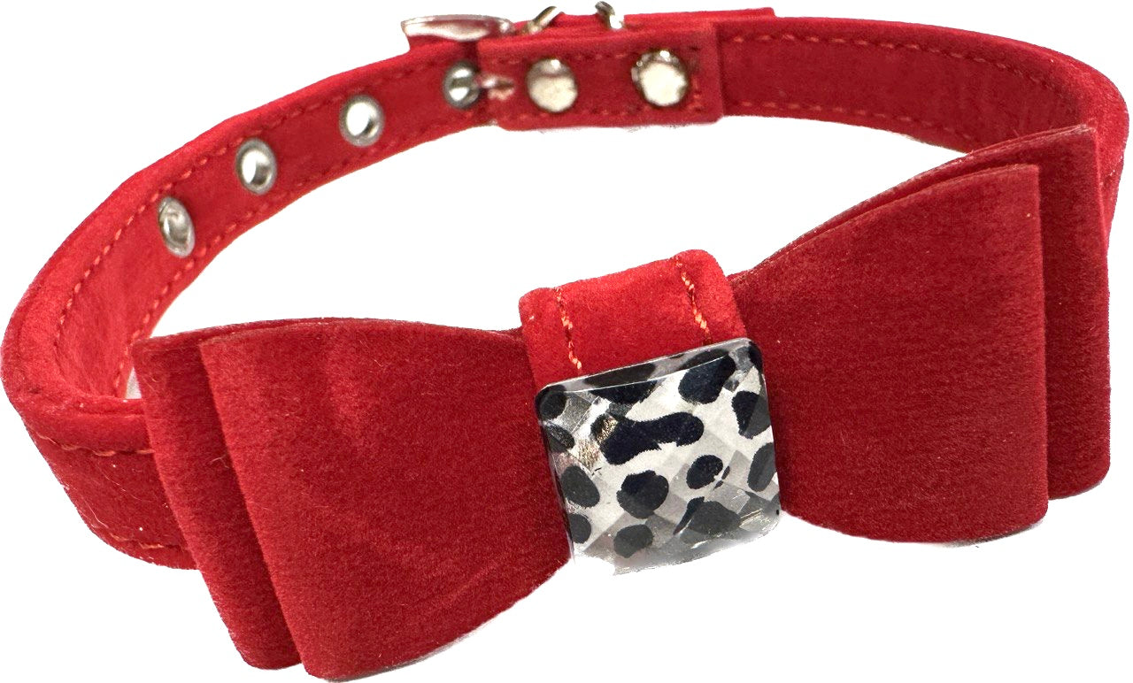 Velvet Bow Collars