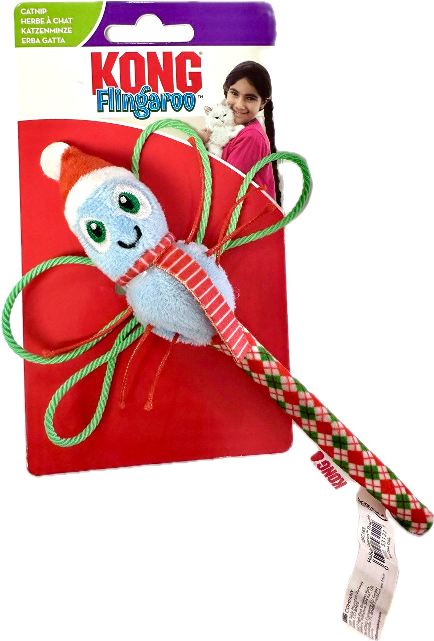 KONG - Flingaroo Catnip Holiday Dragonfly