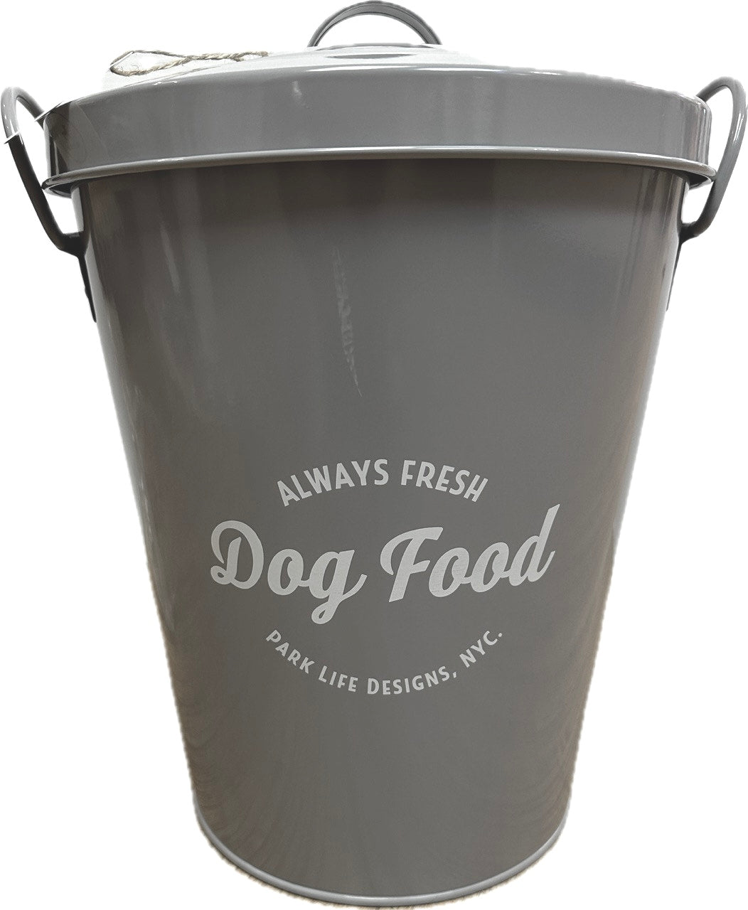 Park Life Designs - Andreas Grey Pet Food Storage Canisters