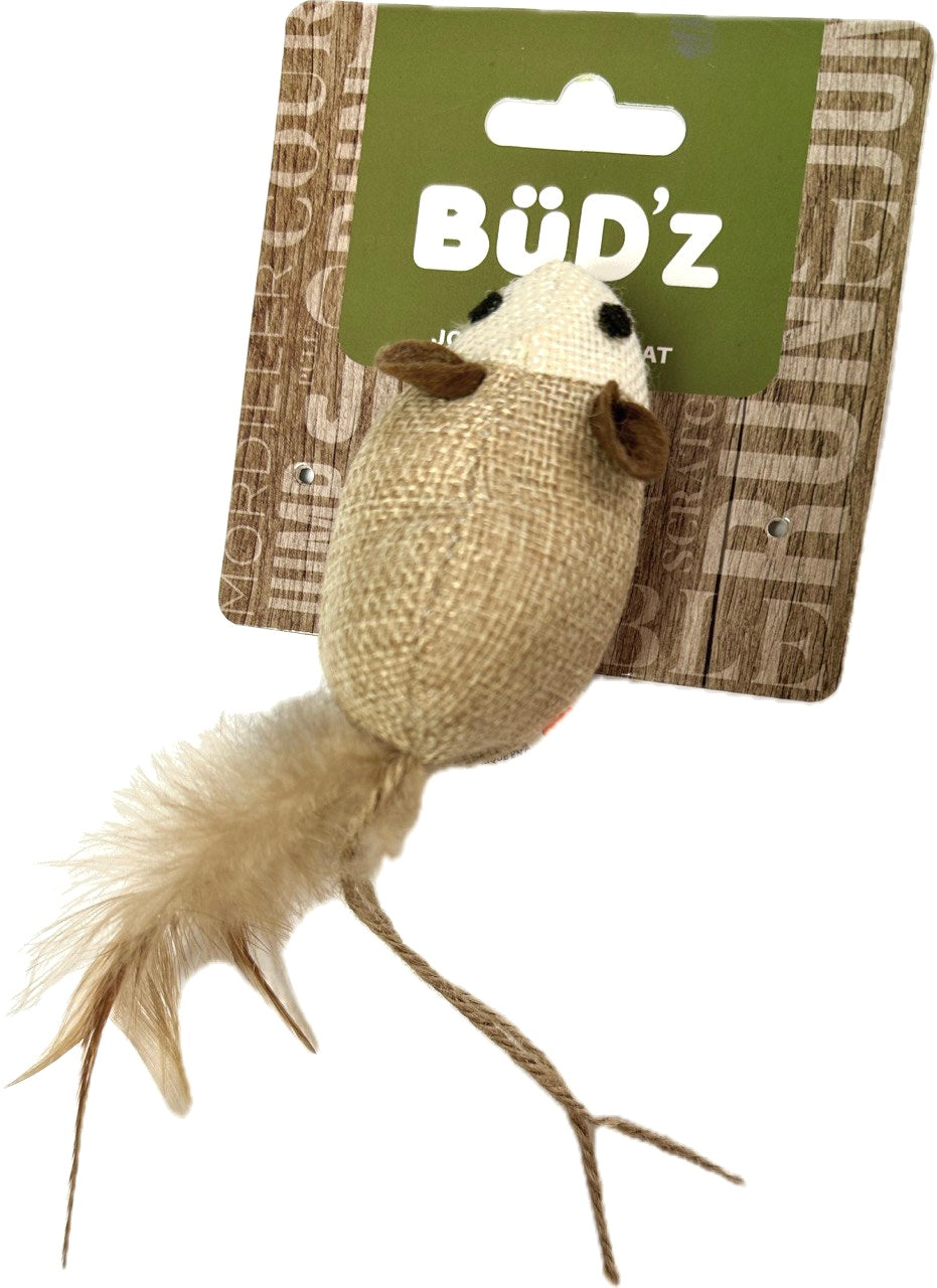 BüD’z Cat Toy, Mouse, 7.5"