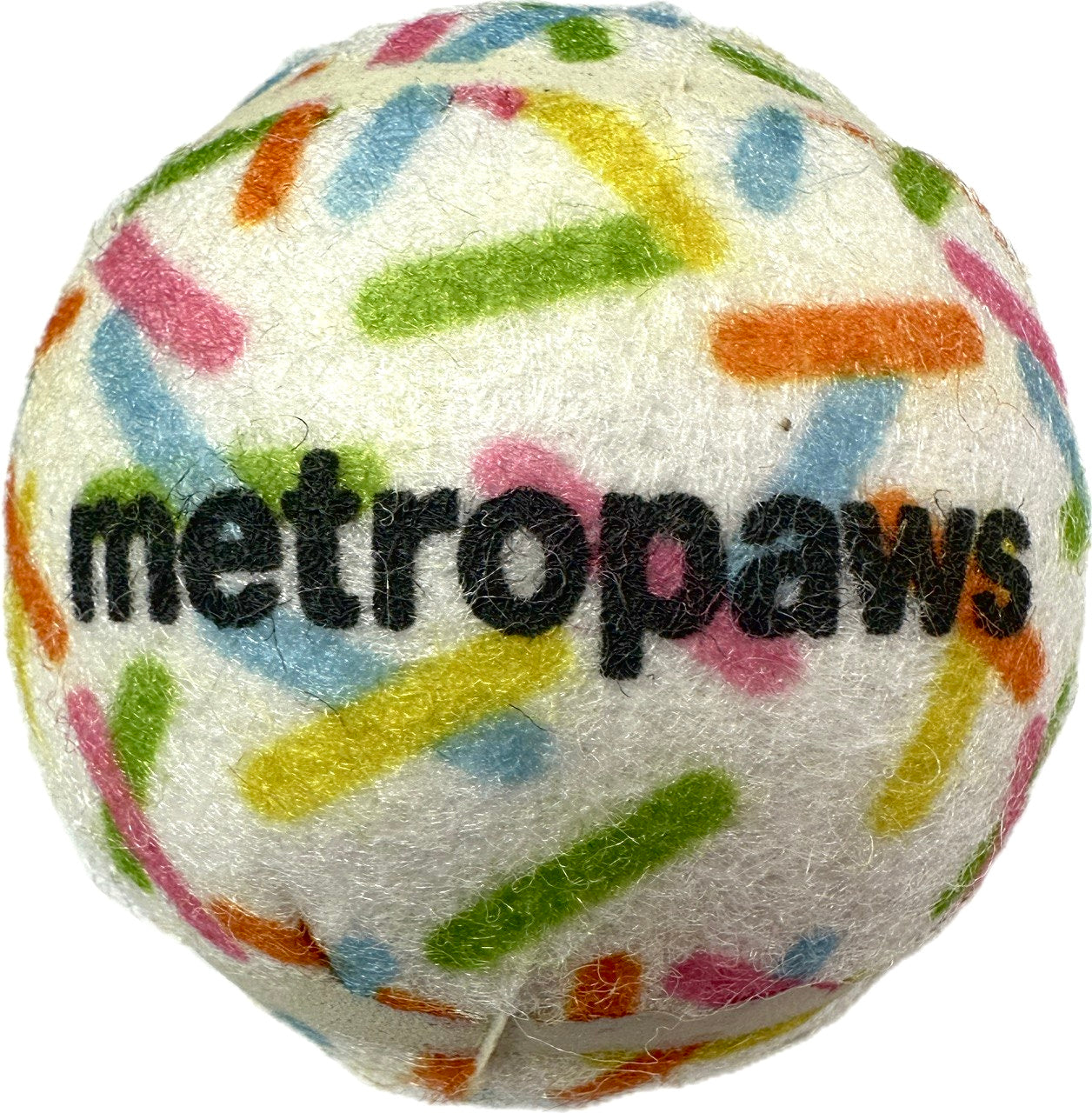 MetroPaws Squeek Tennis Balls, Medium