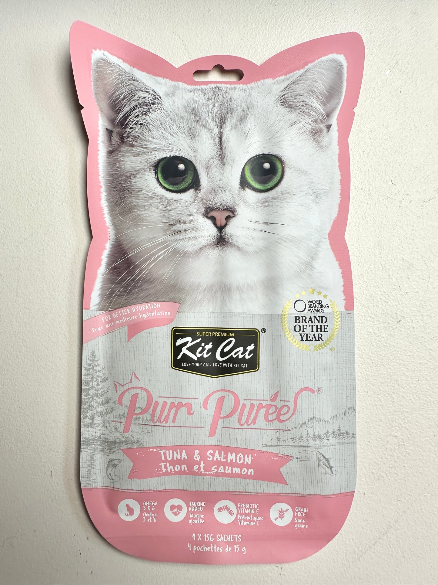 Kit Cat Pur Purèe 4 pack, 15g