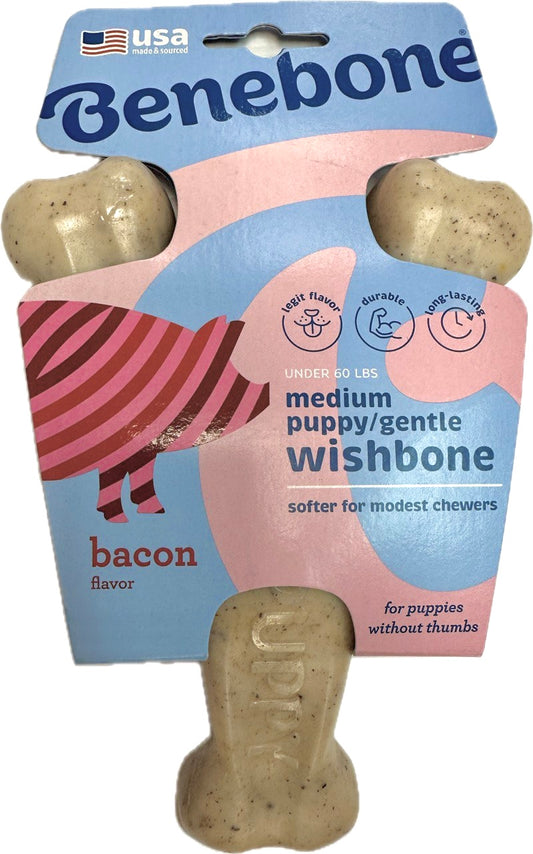 Benebone Saveur Bacon Wishbone (moyen)