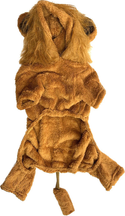 Halloween Lion Costume for Pets 14"