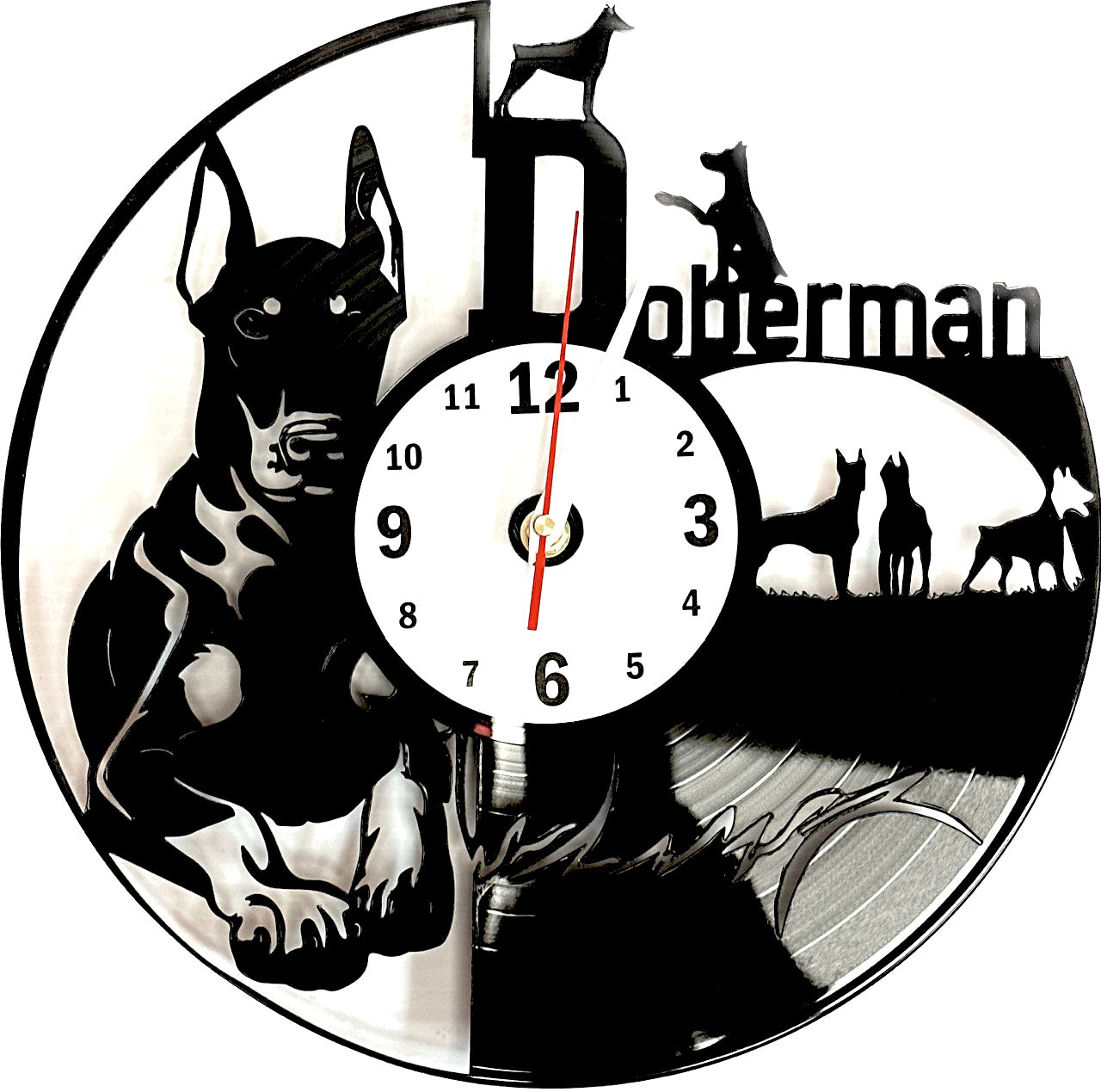 Horloge Dobermann