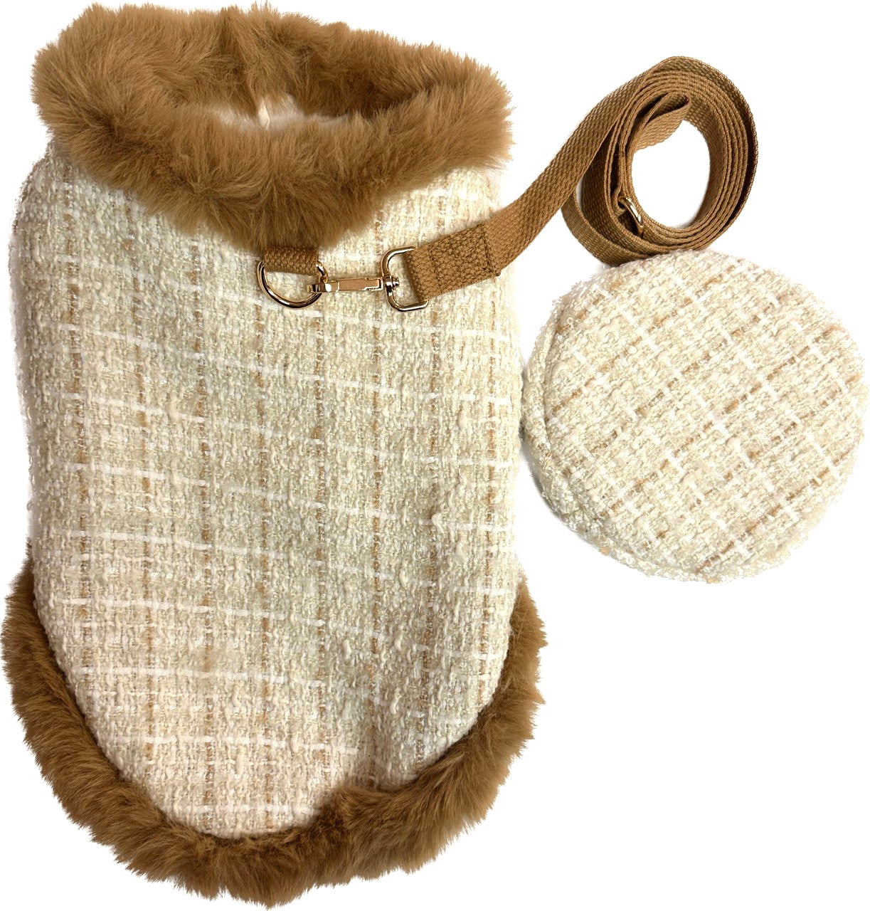 3 in 1 Winter Coat, Leash & Accessory