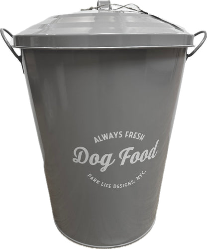 Park Life Designs - Andreas Grey Pet Food Storage Canisters