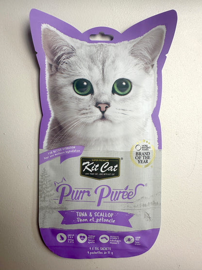 Kit Cat Pur Purèe 4 pack, 15g