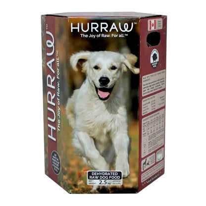 HURRAW Dehydrated Raw Dog Food, Savoury Pork