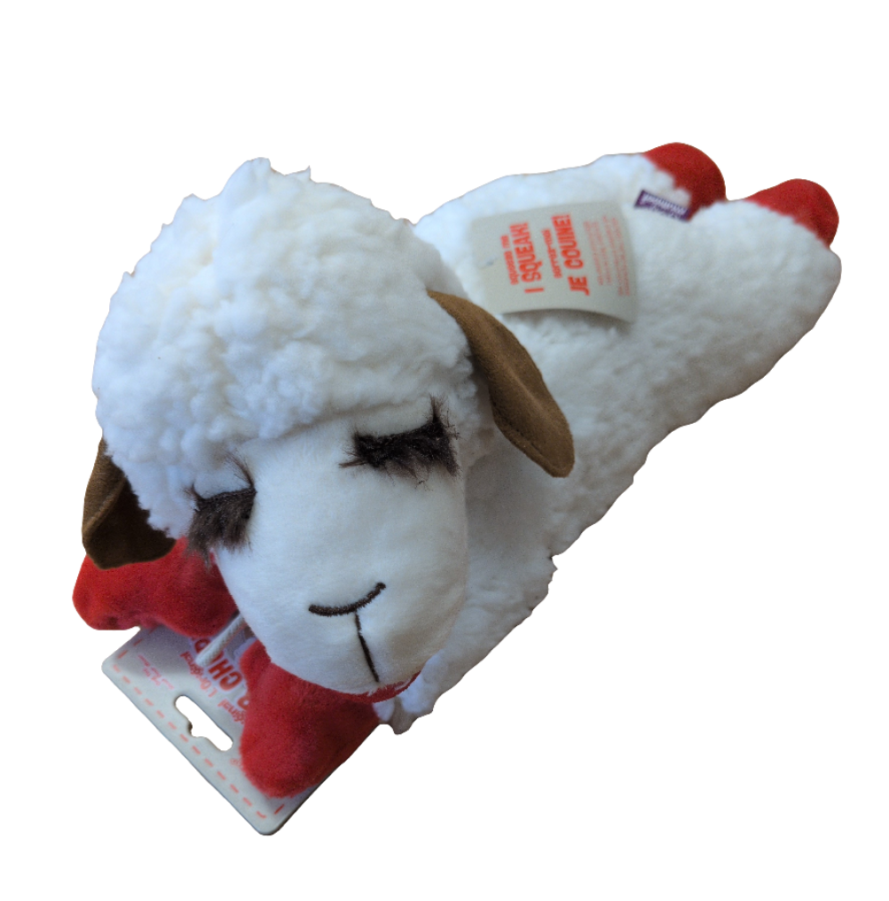 Multipet The Original Lamb Chop! Dog Toy