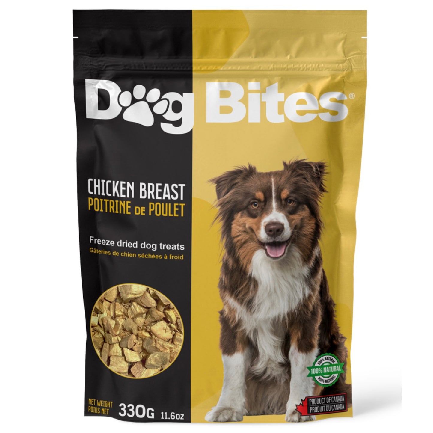 Friandises lyophilisées pour chiens Dog Bites