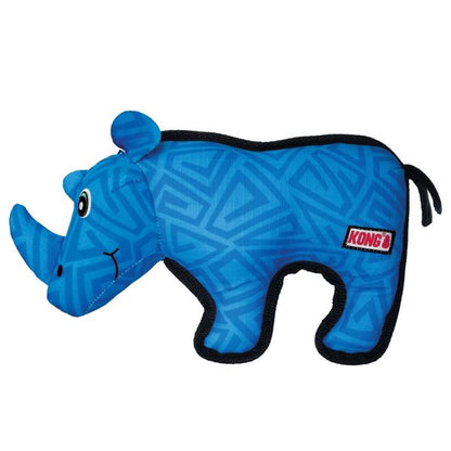 Jouet pour chien KONG Ripstop Rhino - Bleu 