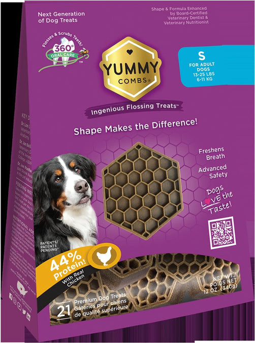 Pet’s Best Life Yummy Combs Dental Treat, 12oz