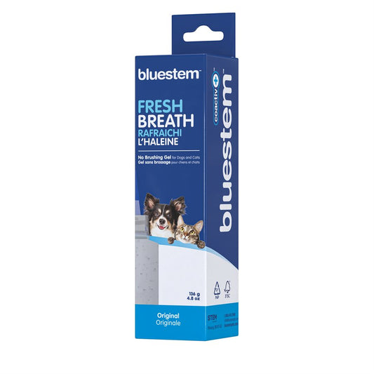 Bluestem Fresh Breath No Brushing Gel, 2.4oz