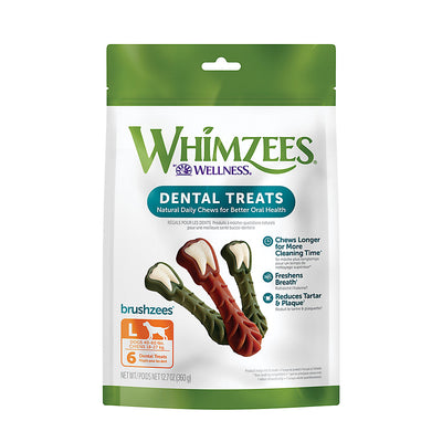 Whimzees Produits à mâcher dentaires naturels pour chiens 
