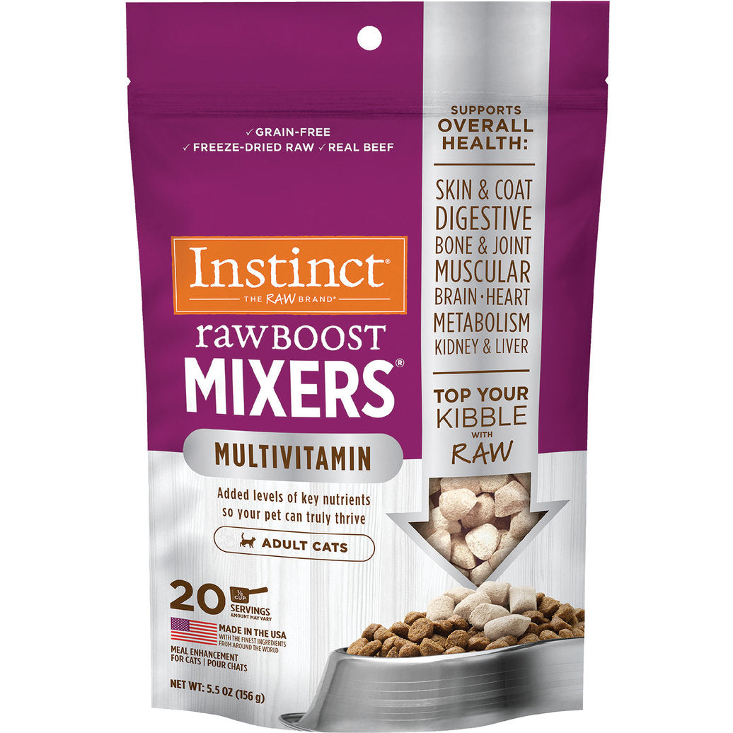 Instinct Raw Boost Mixers - Multivitamin for Cats - Beef