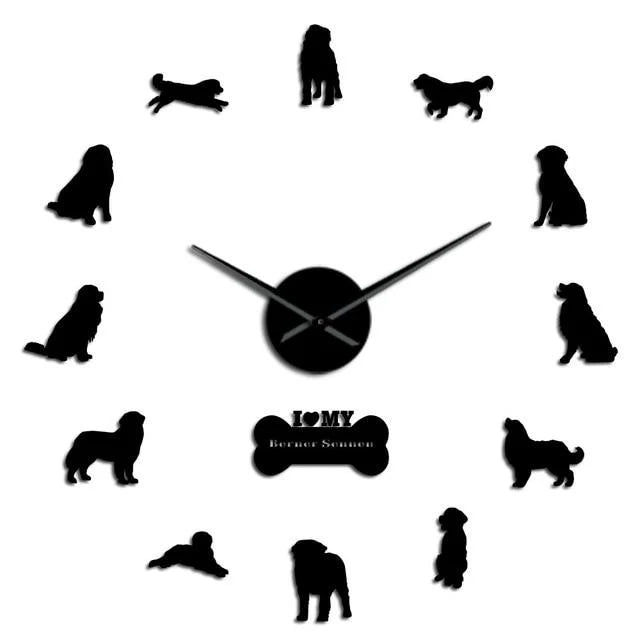 Large Wall Clock (Poodle)