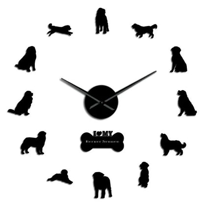 Large Wall Clock (Poodle)