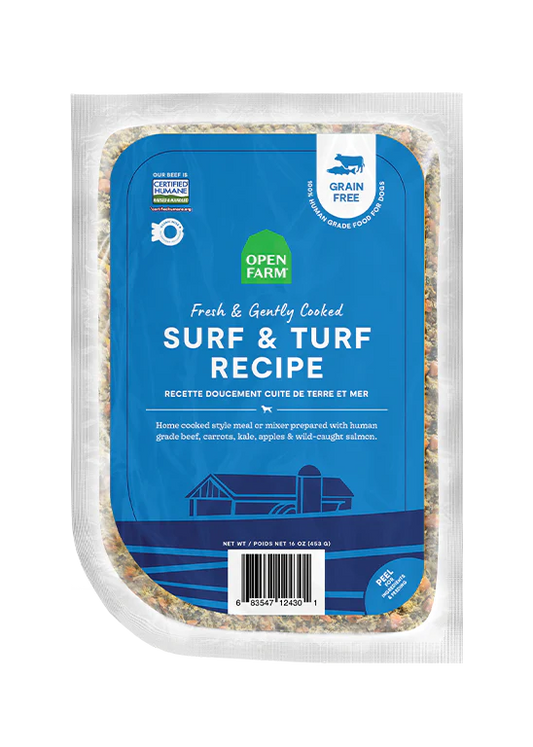 Open Farm - Surf & Turf Gently Cooked Recipe, 16oz