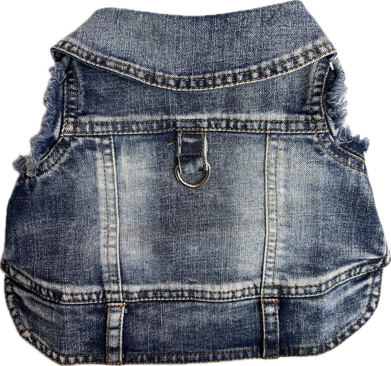 Sleeveless Jean Jacket, Medium