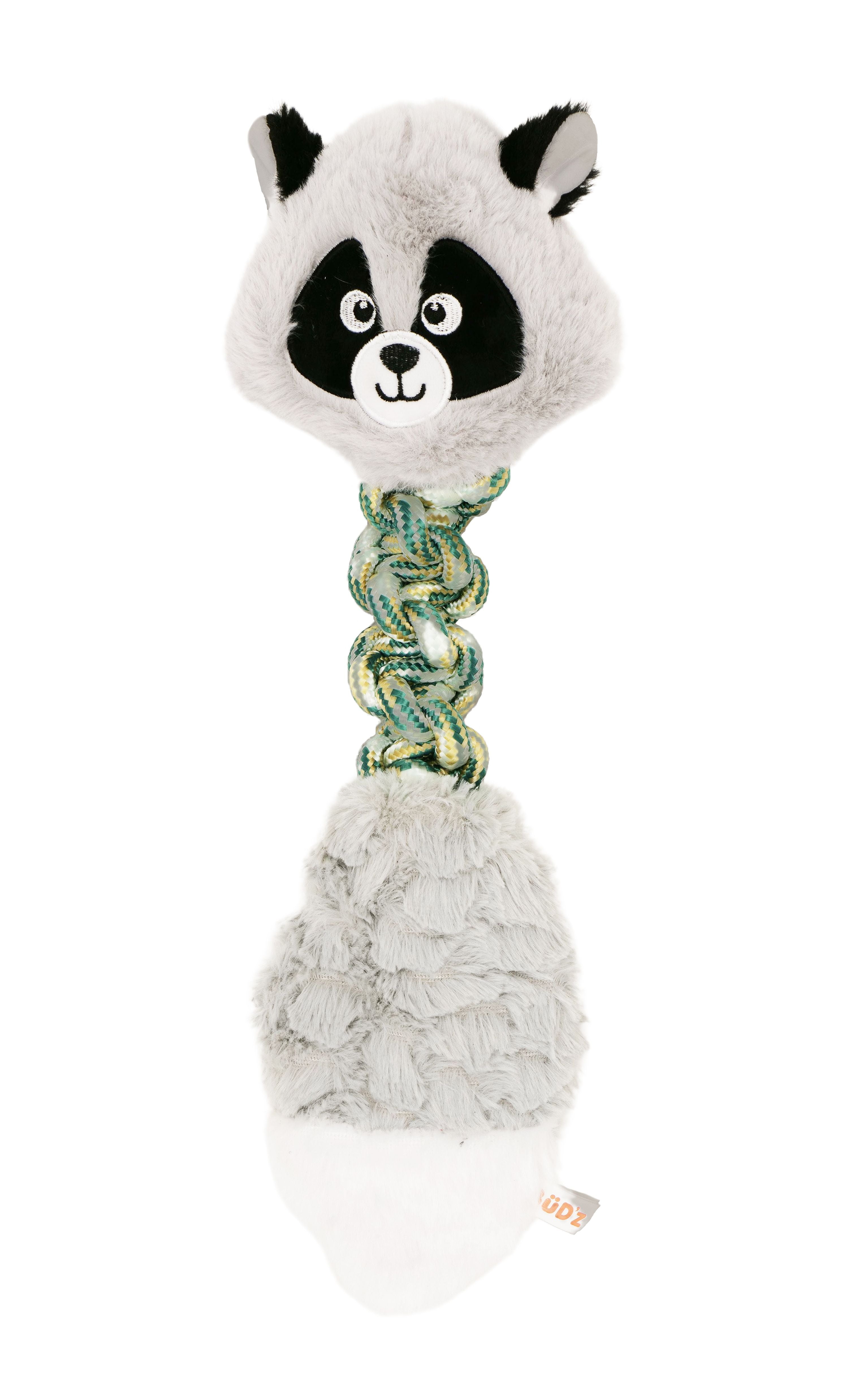 Büd'Z Plush Toy With Rope Cunning Raccoon Dog 16"