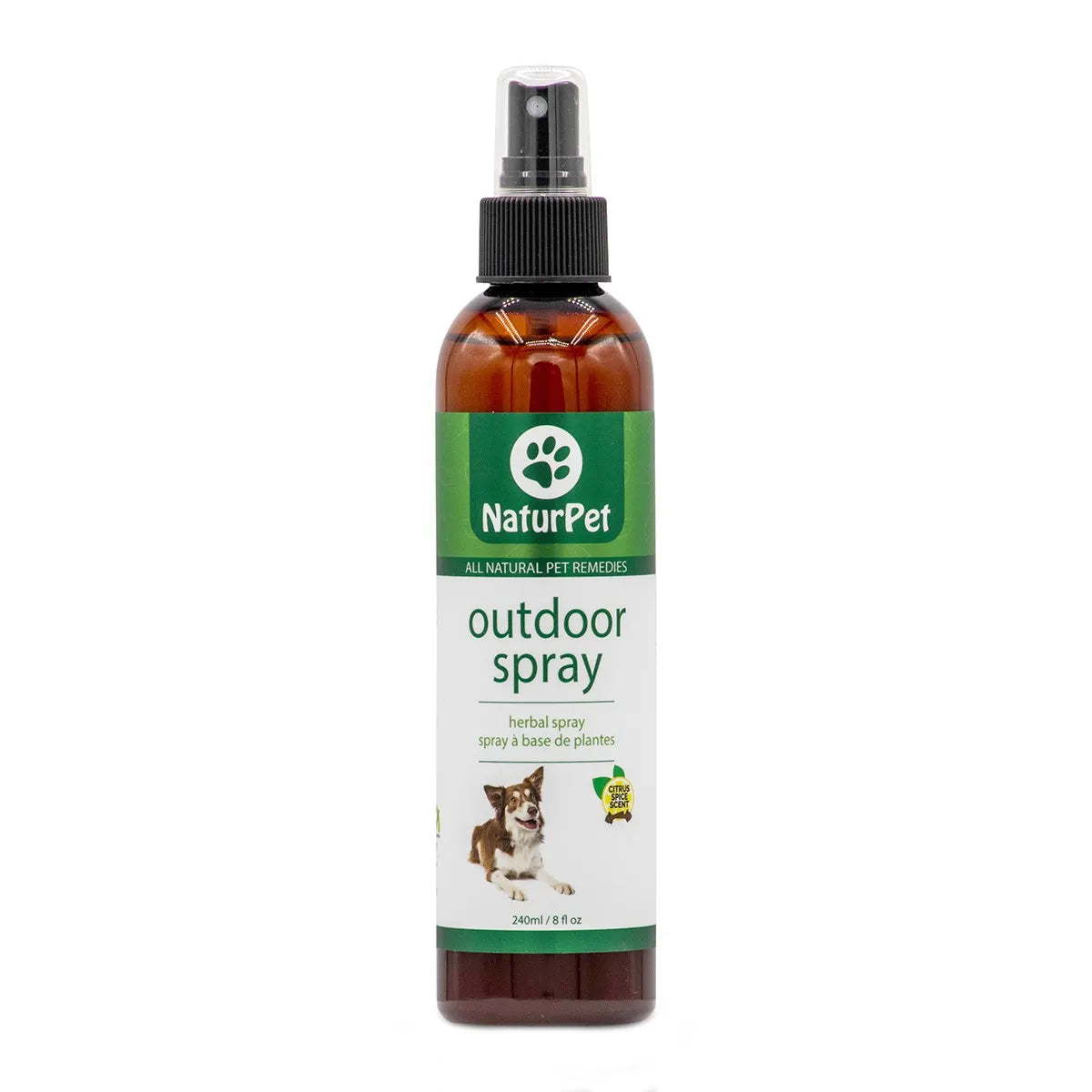 NaturPet Citrus Spice Outdoor Herbal Spray, 8.4 fl oz