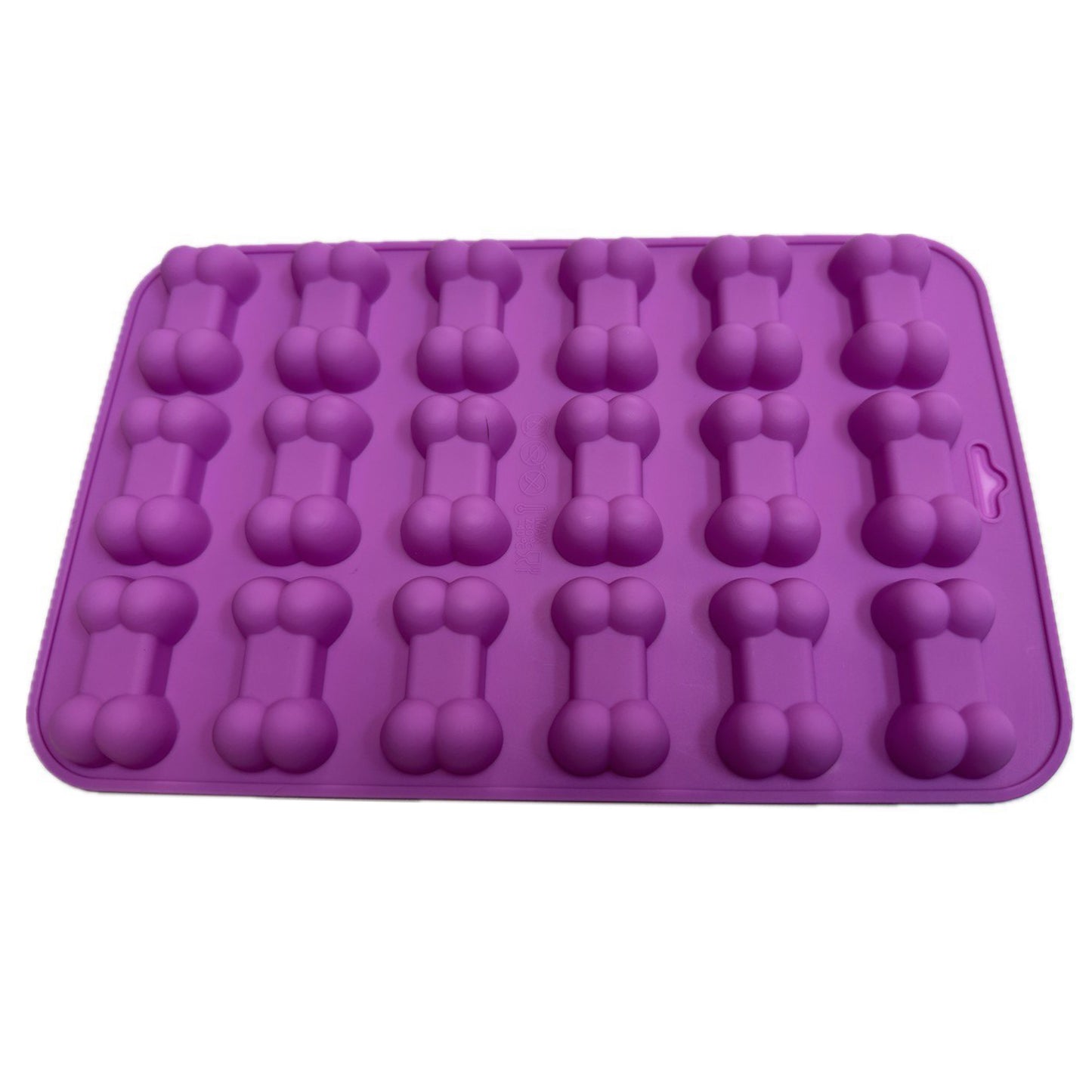 Silicone Ice Cube Tray, Dog Bone Shaped