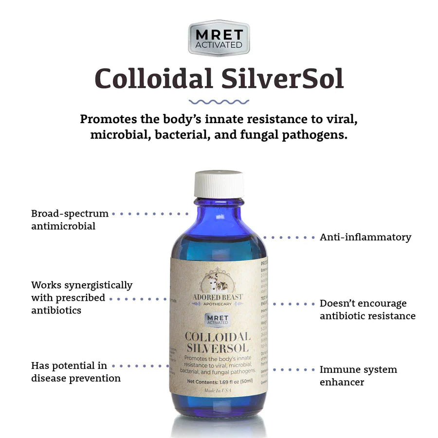 Adored Beast Apothecary Colloidial Silversol, 50ml