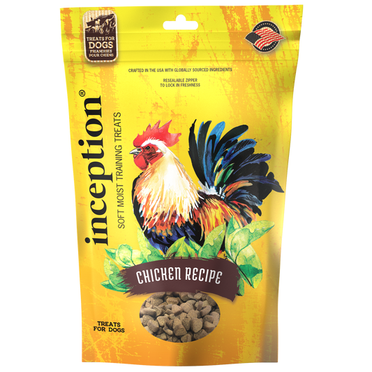 Inception Limited Ingredient Soft Moist Training Treats Chicken Recipe