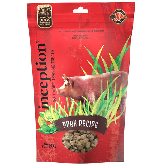 Inception Limited Ingredient Soft Moist Training Treats Pork Recipe