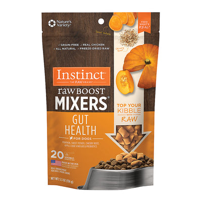 Instinct® Raw Boost Mixers® Gut Health All Life Stage Dog Food Topper - Grain Free, Freeze-Dried